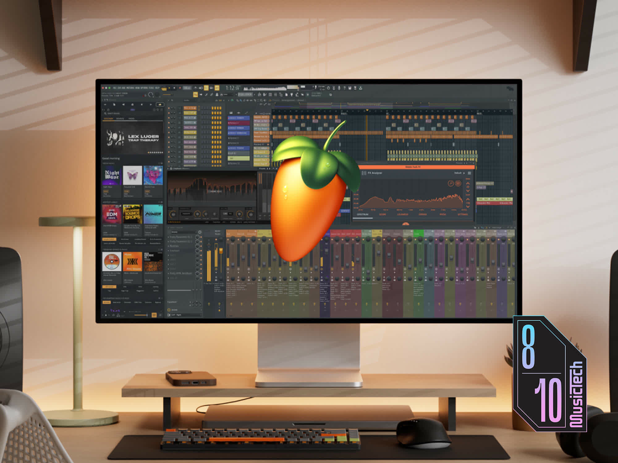 ממשק FL Studio ומסך סידור